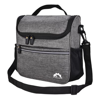 Bicycle Handlebar Bag Insulated Bike Bag 3.5L Front Storage with Adjustable Strap Keeps Food Hot &