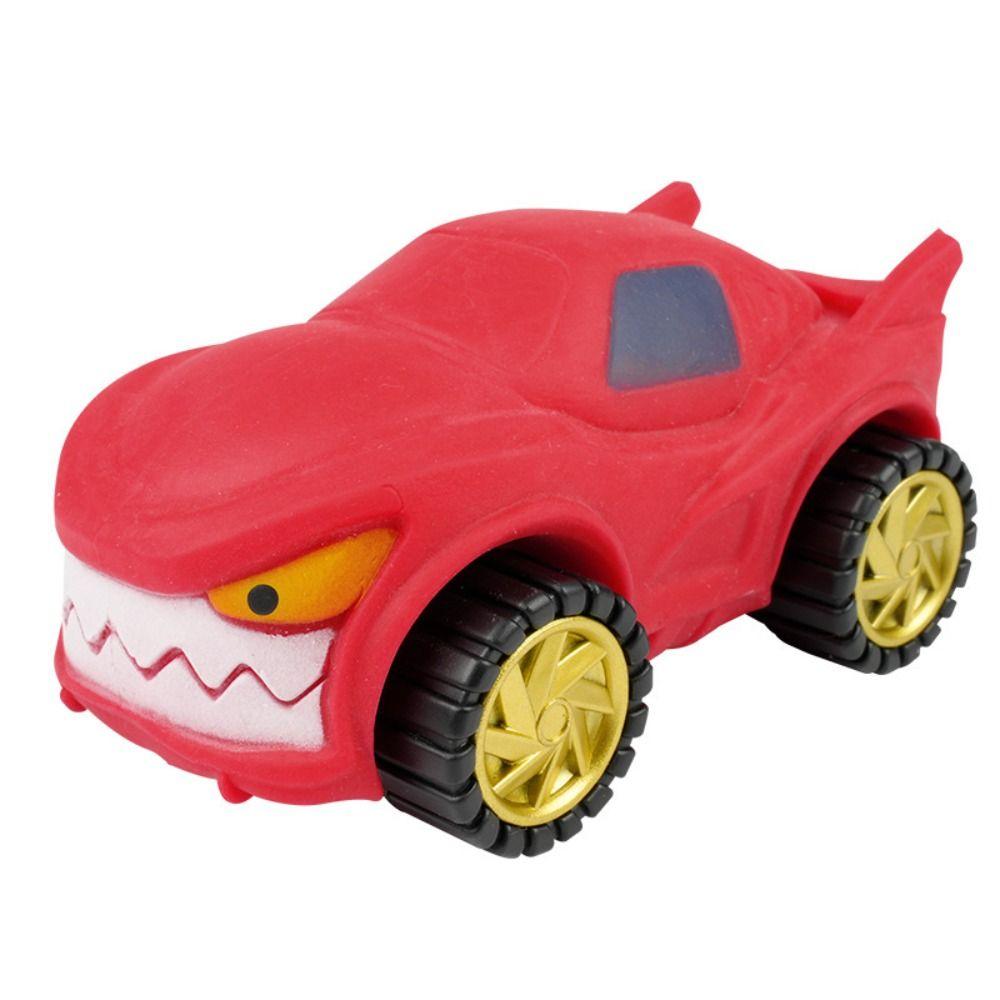 

with Wheel Shark Stretch Car Toy Squeeze Cartoon Fidget Toy Kids Tricky Doll style 4