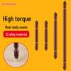 Industrial-Grade Magnetic Phillips Screwdriver Bit Set - Super Hard for Electric Screwdrivers and Hand Drills