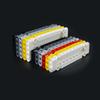 MOC Parts Brick Works With All brand Technical Parts 64782 15458 Flat Panel Plate 1x5x11 1X3X11 Mechanical Construction Bricks Car