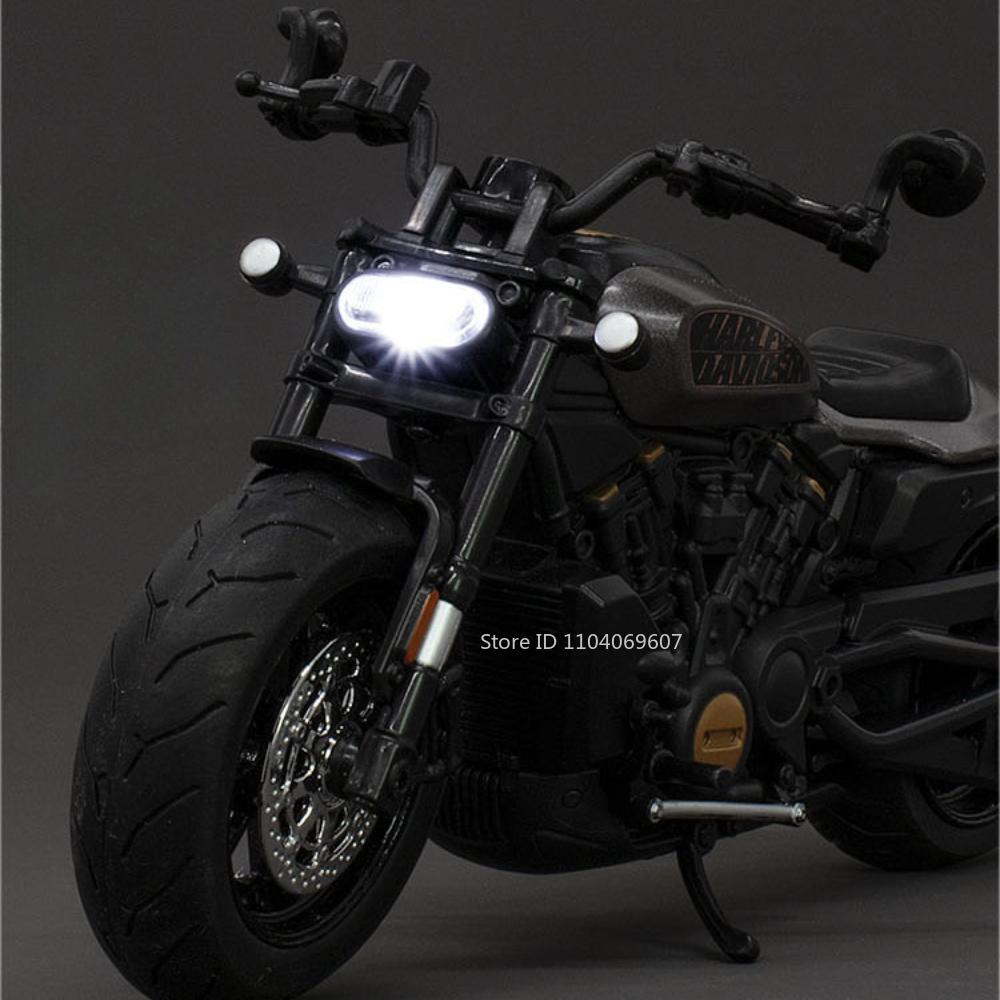 1:12 Sportsters R1 Alloy Motorbike Toy Diecast Model Car Front Wheel Steering Rear Wheel Suspension Motorcycle Boy Birthday Gift
