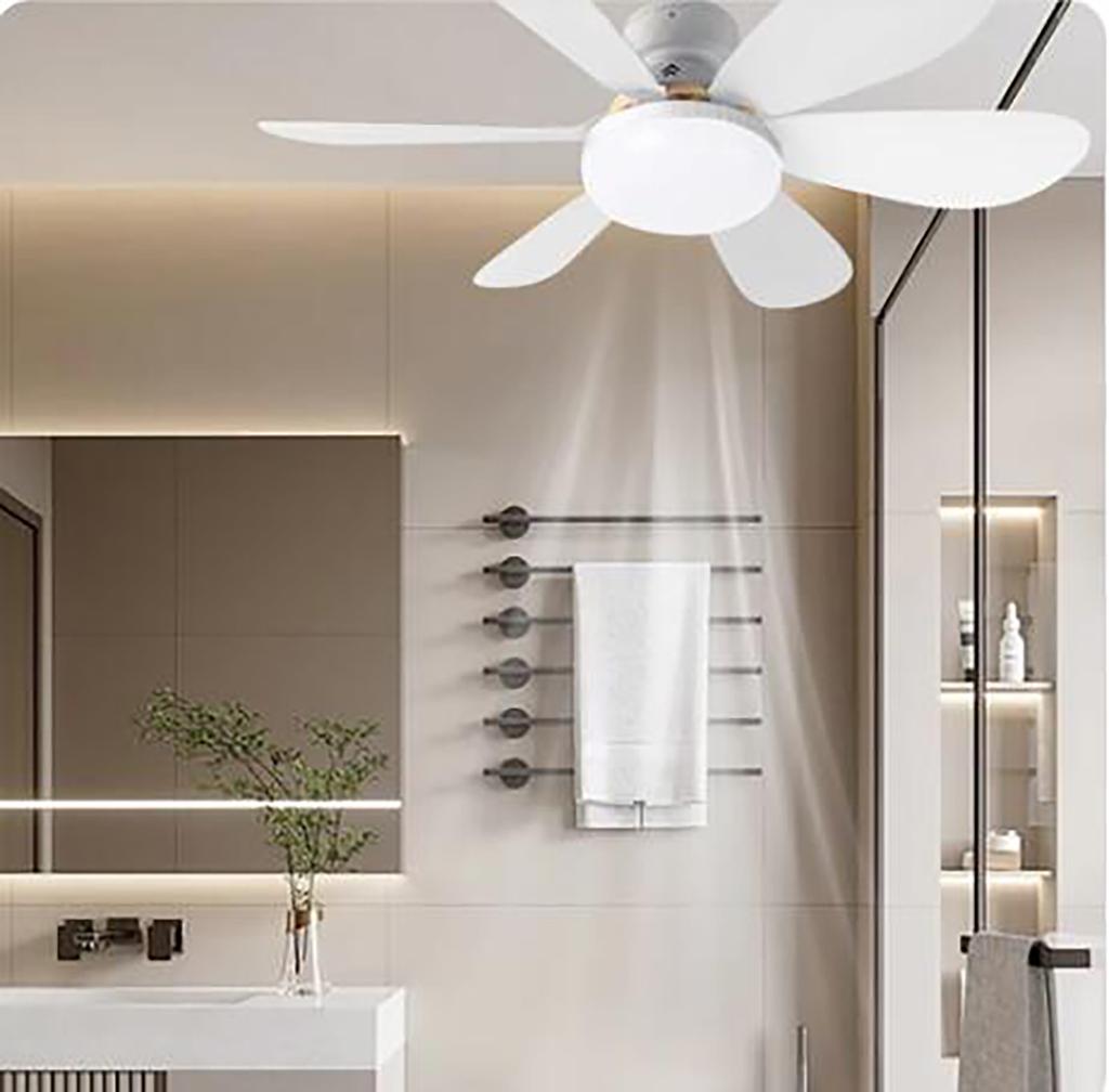 1PC Wide-Angle Fan Light – High-Efficiency Ceiling Fan with Integrated LED Lighting for Optimal Airflow and Illumination