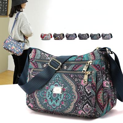 Fashion Flower Pattern Design Ladies Shoulder Bag New Women's Travel Bag High Quality Leather Women Messenger Bags Bolso Mujer