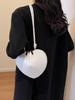 Fashion Bag Women's New Versatile Messenger Bag Mini Heart Bag