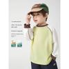 Right-Hand European Style Boys' Raglan Long-Sleeve T-Shirt, New Spring Children's Clothing, Spring Style Kids' Base Shirt Top, Spring Fashion