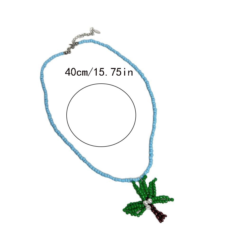 Jewelry Shell Beads Necklace Colorful Seaside Vacation Choker Trendy Bohemia Beads Necklace  Girls