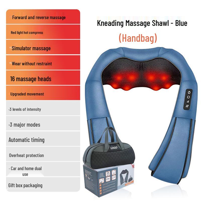 SKG Nacken-, Schulter- und Rückenmassagegerät mit Wärmetherapie