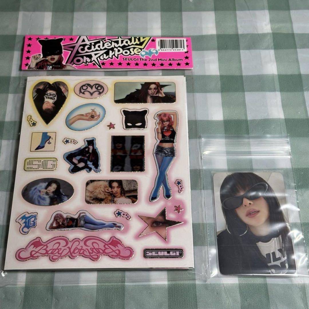 

[USED] SEULGI Album A.O.P (Sticker Ver.)