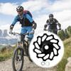 11 Teeth Mountain Bike Ceramics Wheel Rear Derailleur Guide Pulley Roller Bicycle Aluminium Alloy BearingBlack