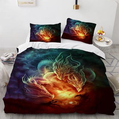 Kemila 3D HD numérique Dragon maison textile ensemble de literie housse de couette taie d'oreiller US/UK/AU simple double pleine reine roi ensemble de chambre