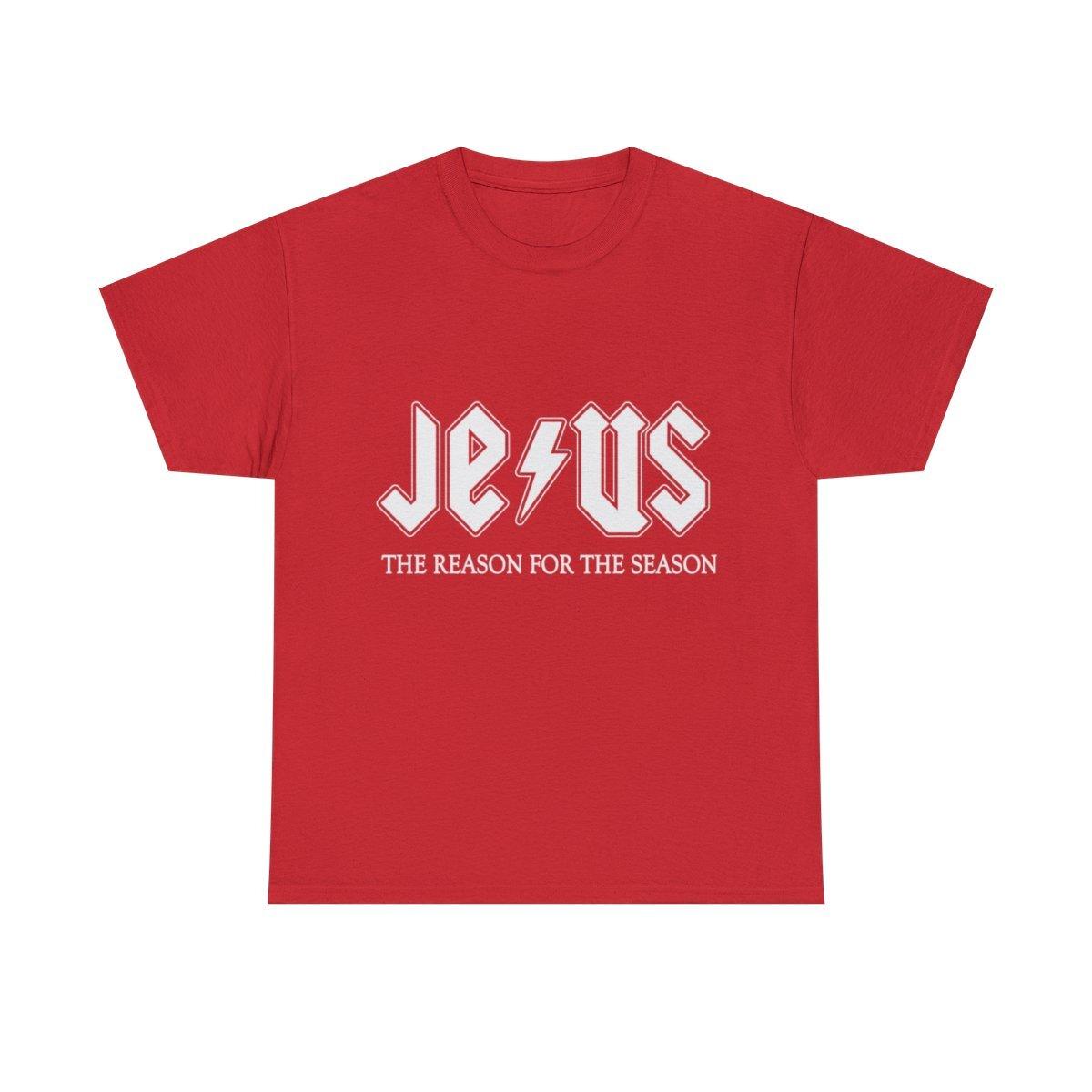 Jesus Is The Reason For Season Graphic Tee Shirt S