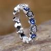 WIS Devil's Eye Halloween Ring Simple Personality Niche Retro Ring Ring
