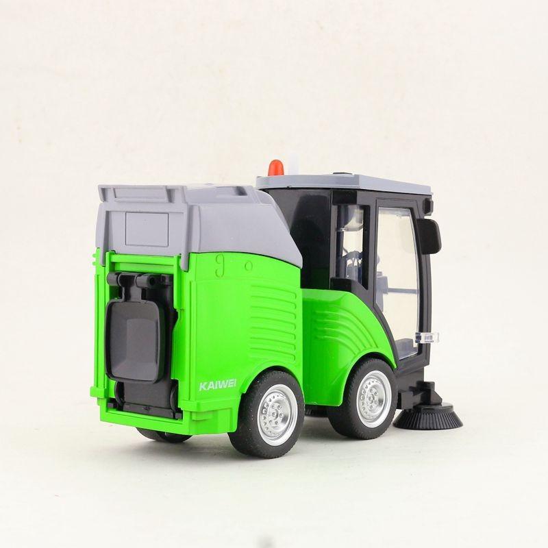 Truck Childrens Garbage Car Model Alloy Toy With Inertia Control Collectors For