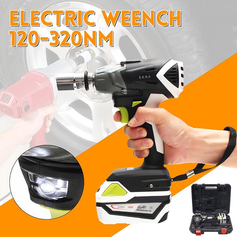 Brushless High Torque Impact Wrench Kit 320Nm,260Nm,120Nm Torque To Choose 42V