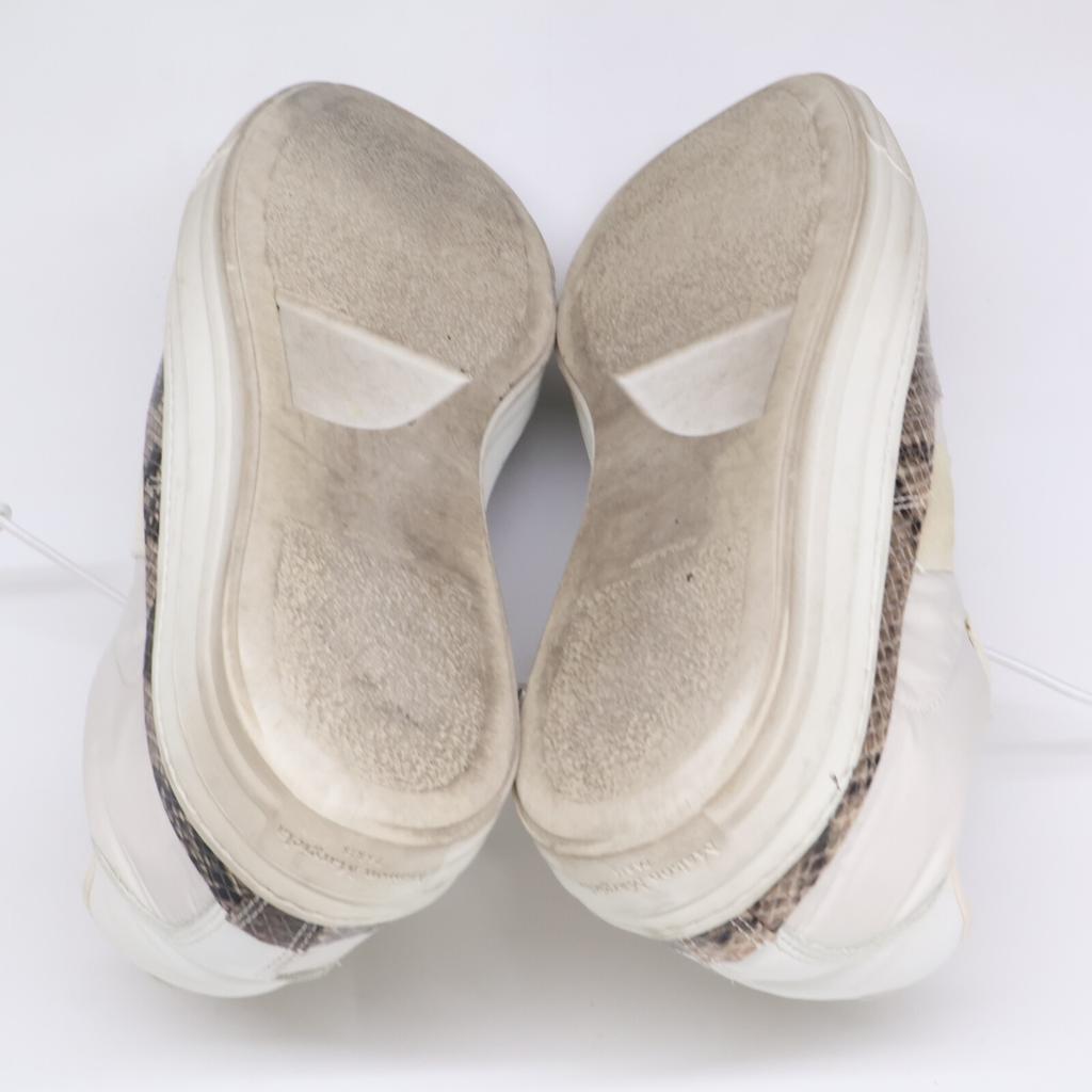 Maison Margiela Evolution Python Switch Reconstruction Sneakers/ Shoes 42 White / greyUsed