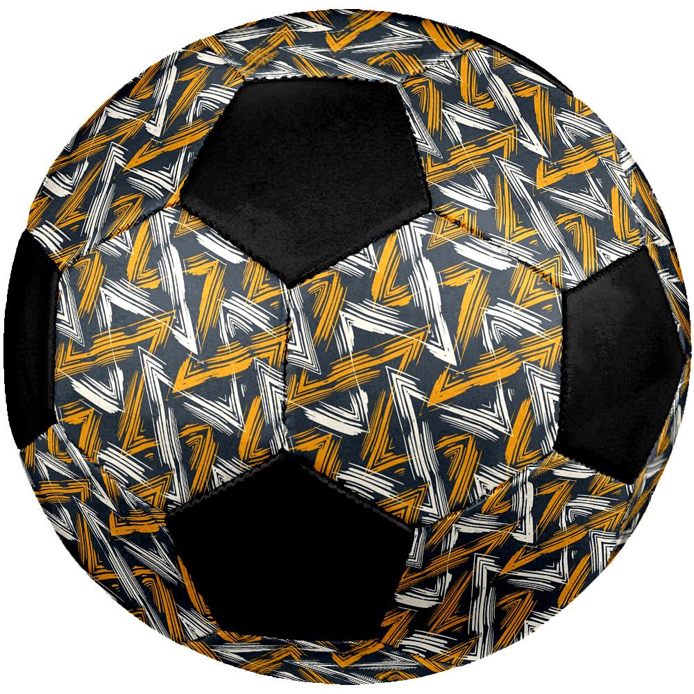 1pc Abstract Zigzag Durable Soccer Ball/Football, Size 5, Perfect for Training, Entertainment And Competition,Gift yy26060652