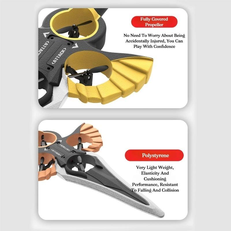 2.4G Flying Sword Rc Glider, Flying Sword Control By Hand, Remote Controlled Stunt,360° Stunt Flip, One-Button Lifting, Three-Speed Adjustment