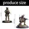 American 250th Anniversary Patriotic Soldier Commemorative Acrylic Desktop Souvenir Decors for Celebration and Gifting