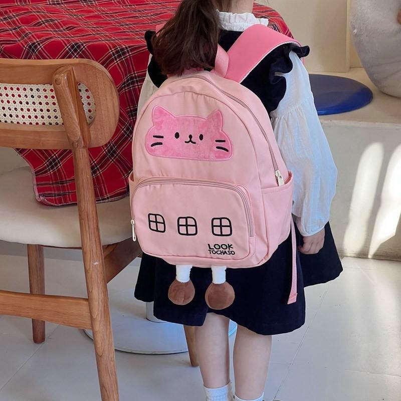 Toddler Cute Lightweight Backpack Fresh Pastel Design Breathable Material Eva
