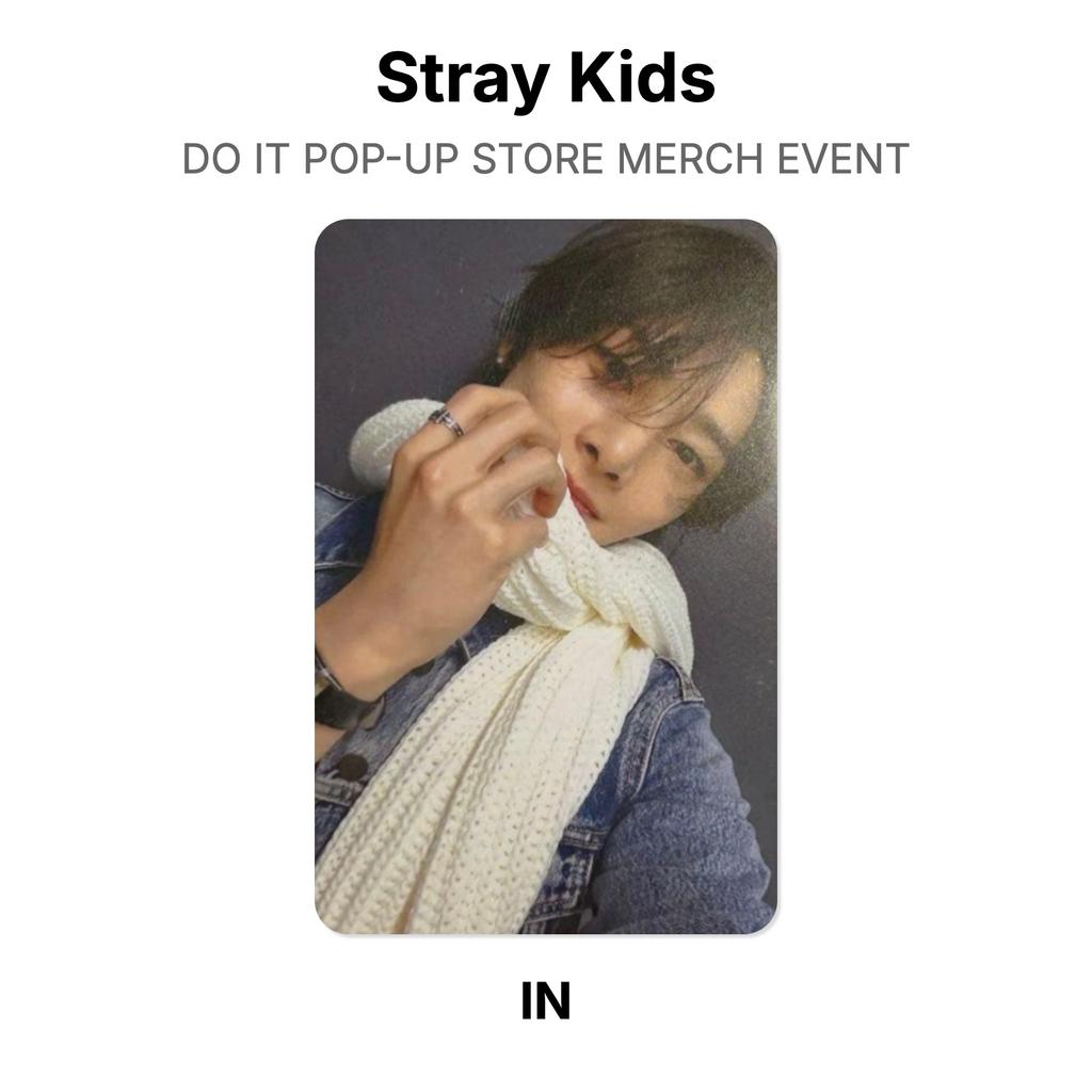 Stray Kids DO IT POP-UP STORE MERCH EVENT Official Photocard