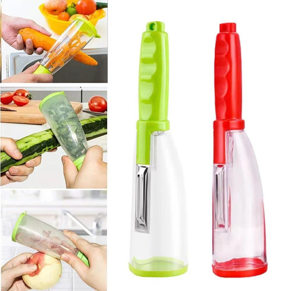 With Storage Box Fruit Peeler Stainless Steel Knife Peeler Peeling Knife Household Kitchen