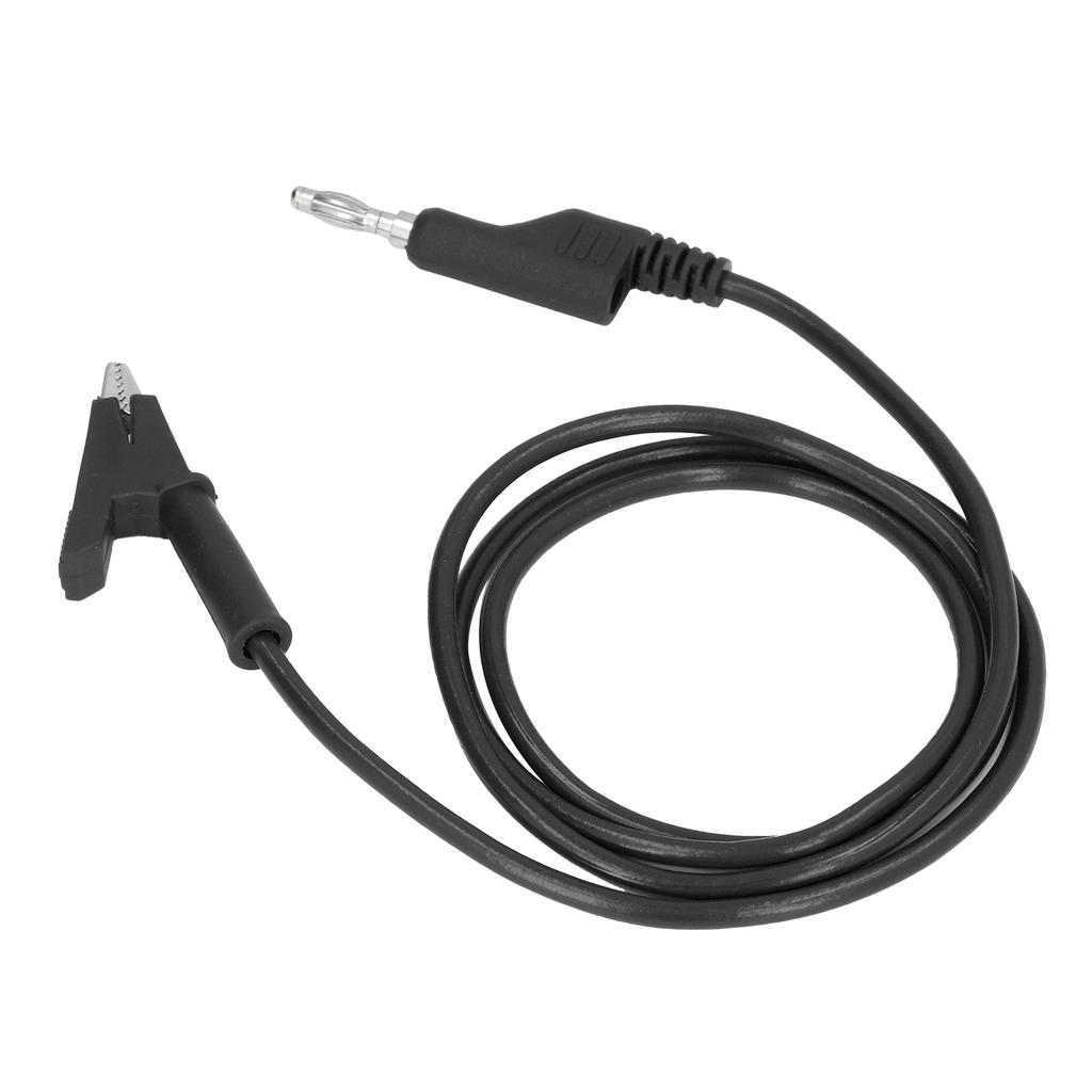   Clip Test  s Banana Plug Wire Cable Flexible for Electrical Testing J.70035‑1 4mm