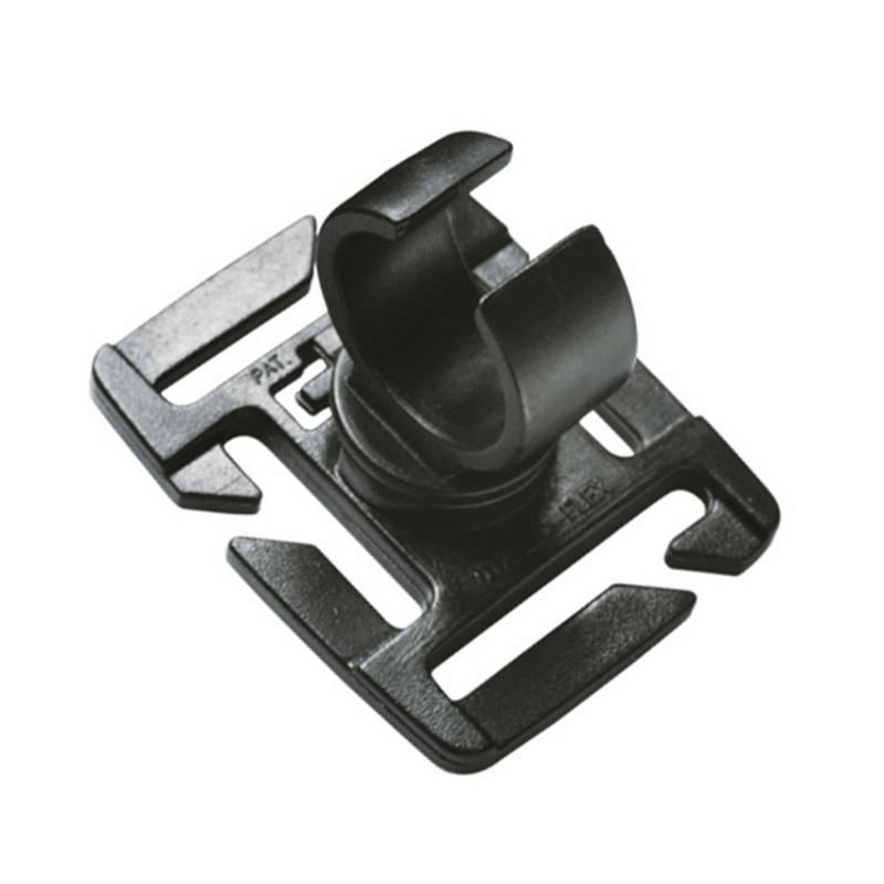 2pcs Rotating flashlight clip, water pipe clip, backpack clip, 25mm webbing tactical buckle, outdoor camping accessories