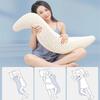 Boyfriend S-shaped Thailand Original Natural Latex Safety Pillow Memory Foam Pregnant Side Sleeping Leg Pillow Massage Pillows