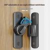 90 180 Degree Flip Door Lock Home Security Sliding Door Latch Aluminum Alloy Anti Theft Small Gate Latches Household Hardware
