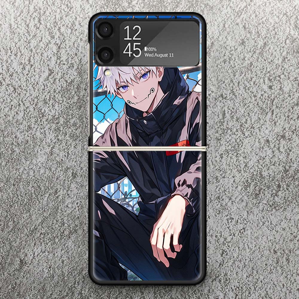Kaisen J-Jujutsu Inumaki Toge Zflip7 Zflip6 Zflip5 Phone Case For Samsung Z Flip 7 6 4 5 3 Flip4 Flip5 Flip6 5G Cover Shell Fund