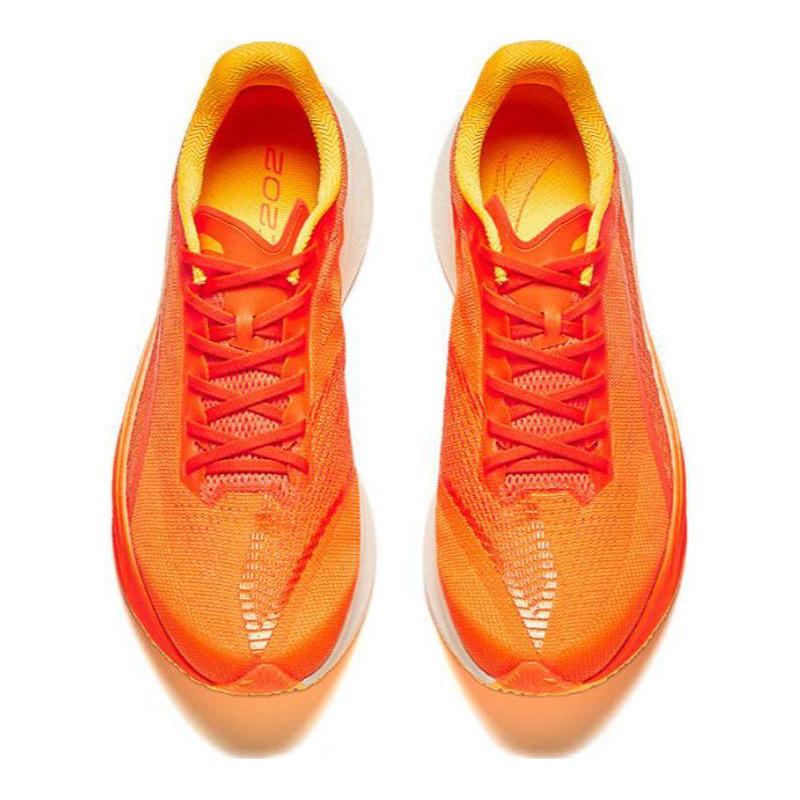 Anta C202 5th Generation Comfortable Versatile Fabric Non-Slip Wear-Resistant Low-Top Marathon Running Shoes Men sneaker Orange 912445595-3