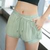 Women's Quick-Dry Loose Mesh Running Yoga Shorts - Lightweight, Anti-Exposure Fitness Wear for Summer