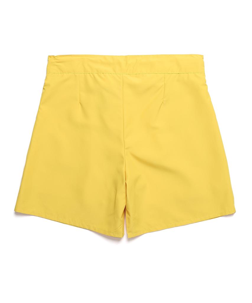 P.P.P Nylon String Border Shorts (Yellow)
