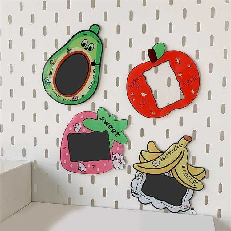 Colorful Fruit Shape Refrigerator Magnets Frame Holds Photos Card Note Memos With Reliable Magnetic Adhesion Holder