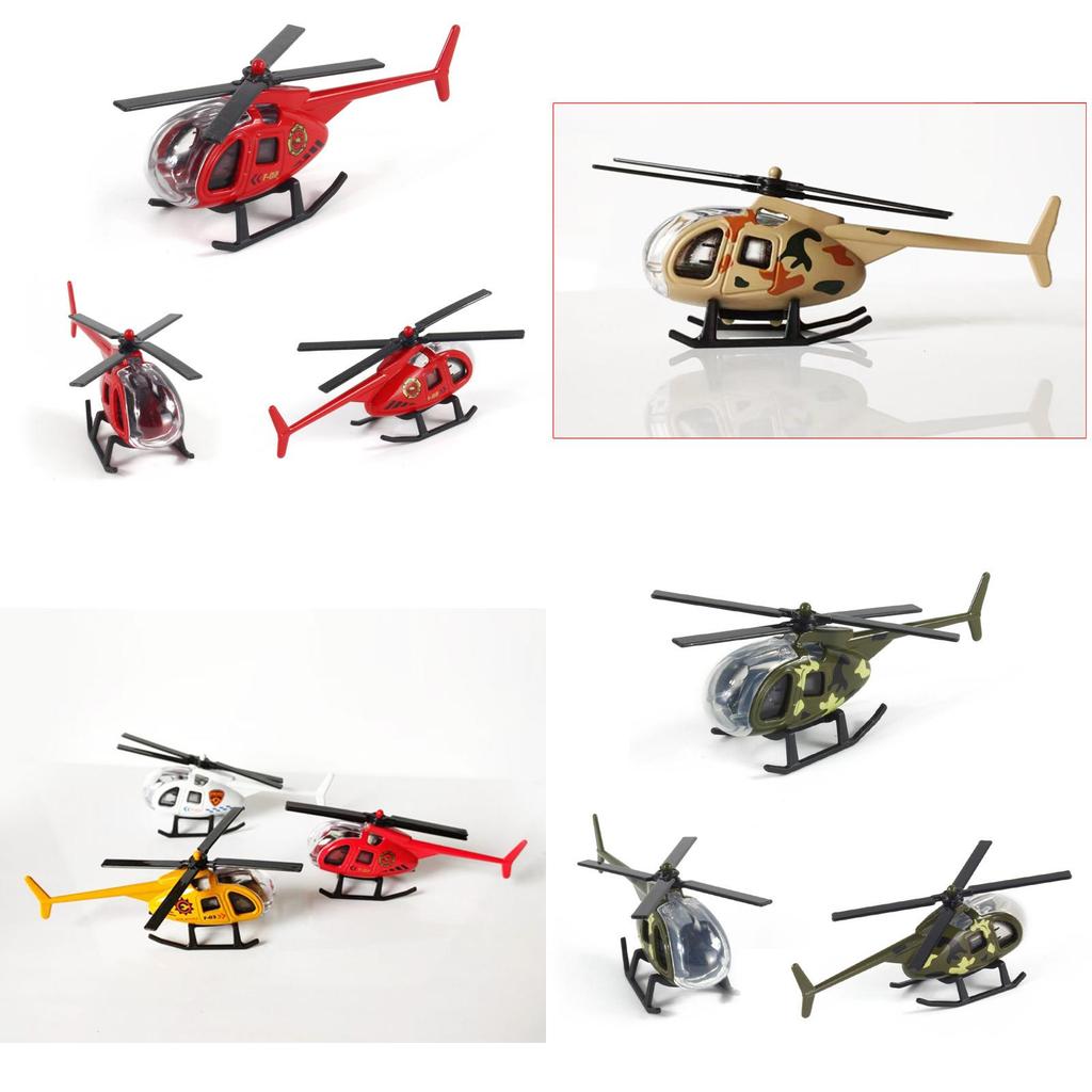 Alloy Military Aircraft Model Decorations Realistic Helicopter Fighter Plane Toy For Boys