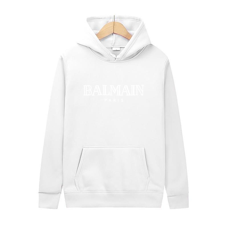 Winter Fall Fleece Hooded Sweatshirt Unisex Couple Loose Fit Streetwear