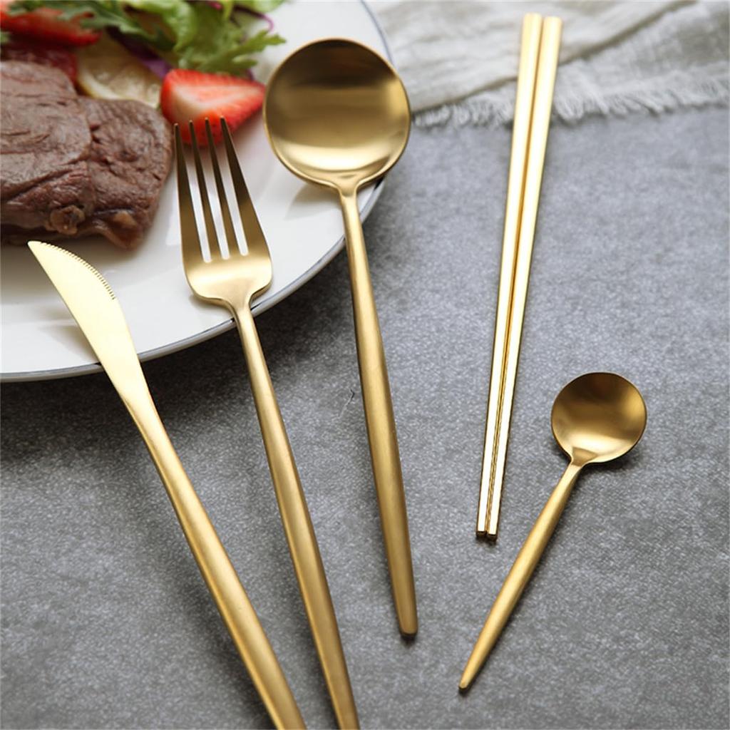 andoo Cutlery Set Set of Dishwasher 20 Colors to Choose Cutipol Style Minnie Spoon Tableware Cake Stainless Wedding Holiday Housewarming Gift Set of