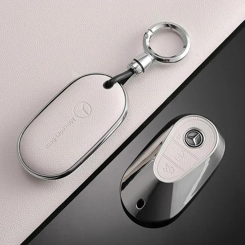 SUD2   TPU Car Smart Remote Key Case Cover Shell For Mercedes Benz C E S Class W223 W206 C260 C300 S400 S450 S500 Styling Accessories
