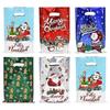 10/30 Cartoon Plastic Christmas Gift Bags for Sweets and Cookies. Christmas Home Decoration, Ideal for Kids. New Year's Gift 2026.