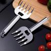 New Stainless Steel Meat Shredder Claws Ergonomic Cooking Tools for Pulled Pork Chicken Beef BBQ Kitchen Restaurant