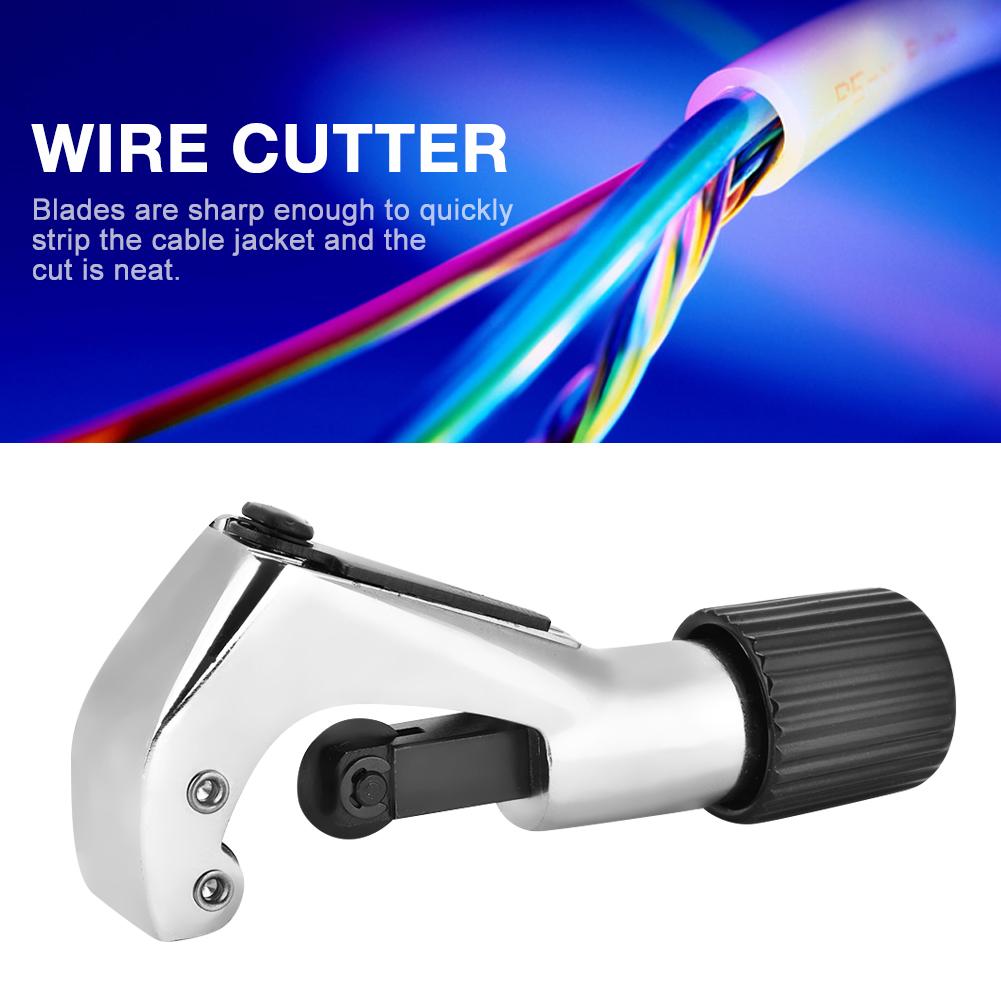Optic Electric Cable Cutter Wire Stripper Hand Stripping Tool for Professional Electricians
