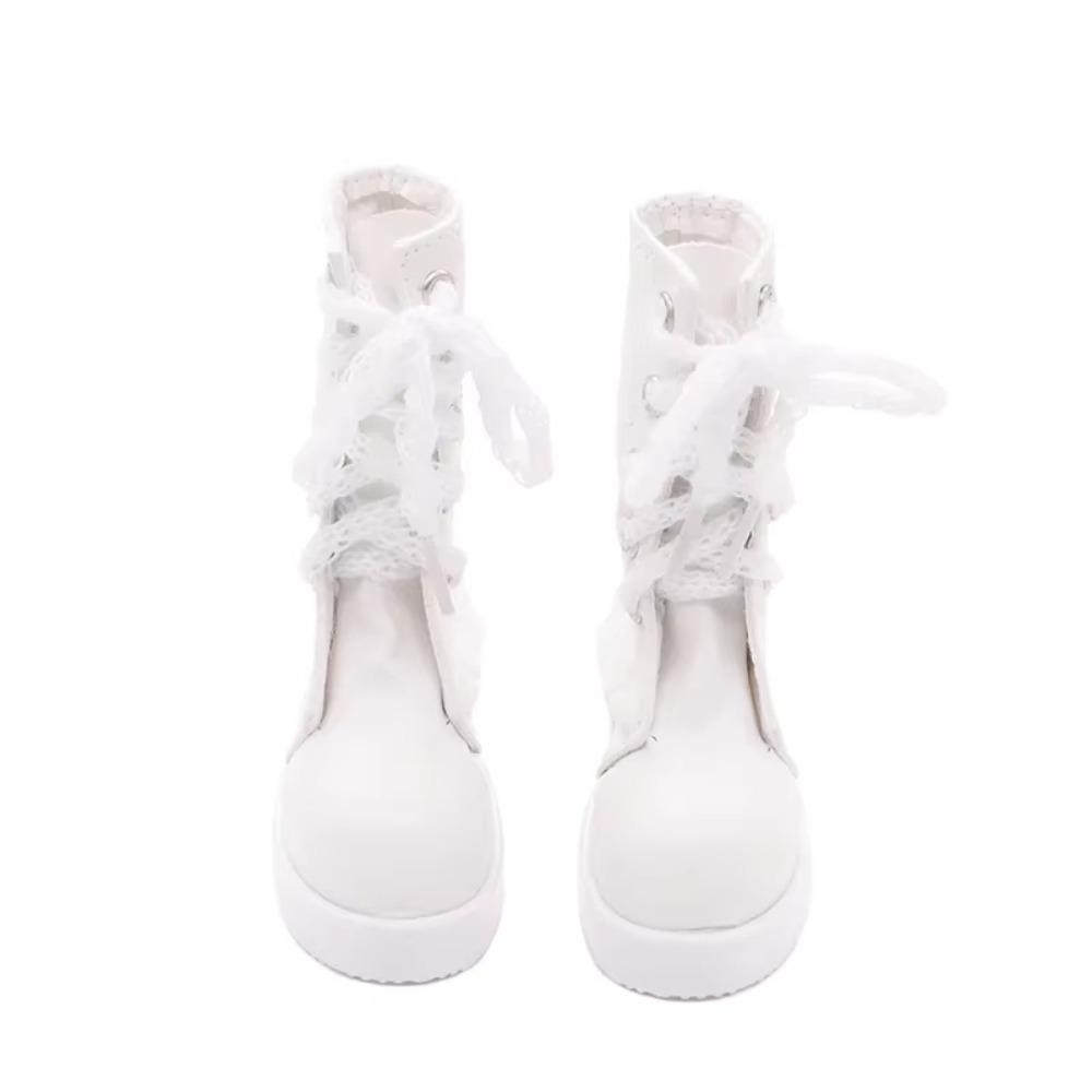 Retro Brown Doll Boots Casual Wearing Doll Long Boots Fashion 60cm Doll Shoes  DIY Toy