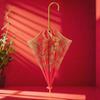 Red Chinese Wedding Umbrella for Bride's Welcome and Dowry
