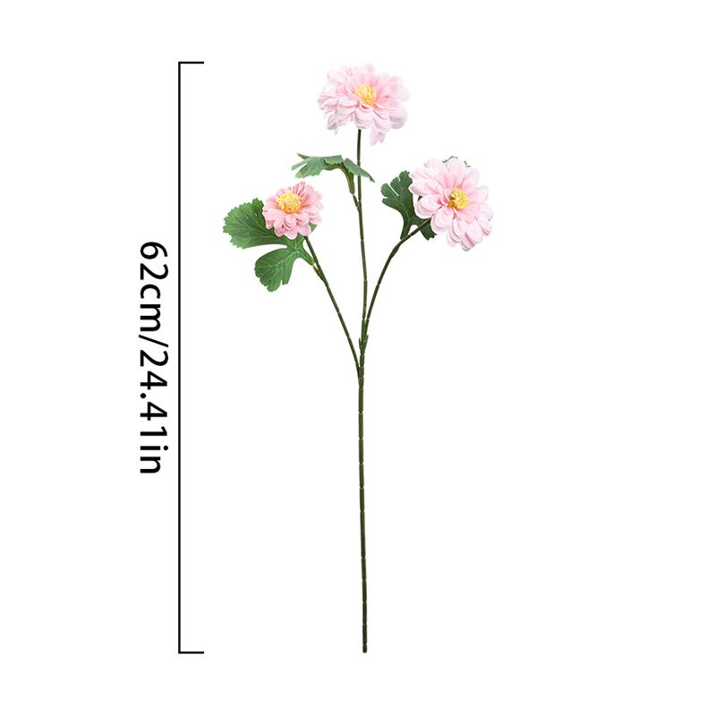1Pcs Artificial Flower Bouquet 62CM Silk Fake Flower for Home Decor Party Supplies Garden Wedding Decoration Flower Arrangement