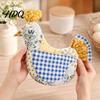 Adult Size Oven Mitt 1 Pc Handmade Quilted Chicken Mitt Heat Resistant Non-slip Glove Pot Holder Rustic Farmhouse Kitchen Gloves for Cooking Baking