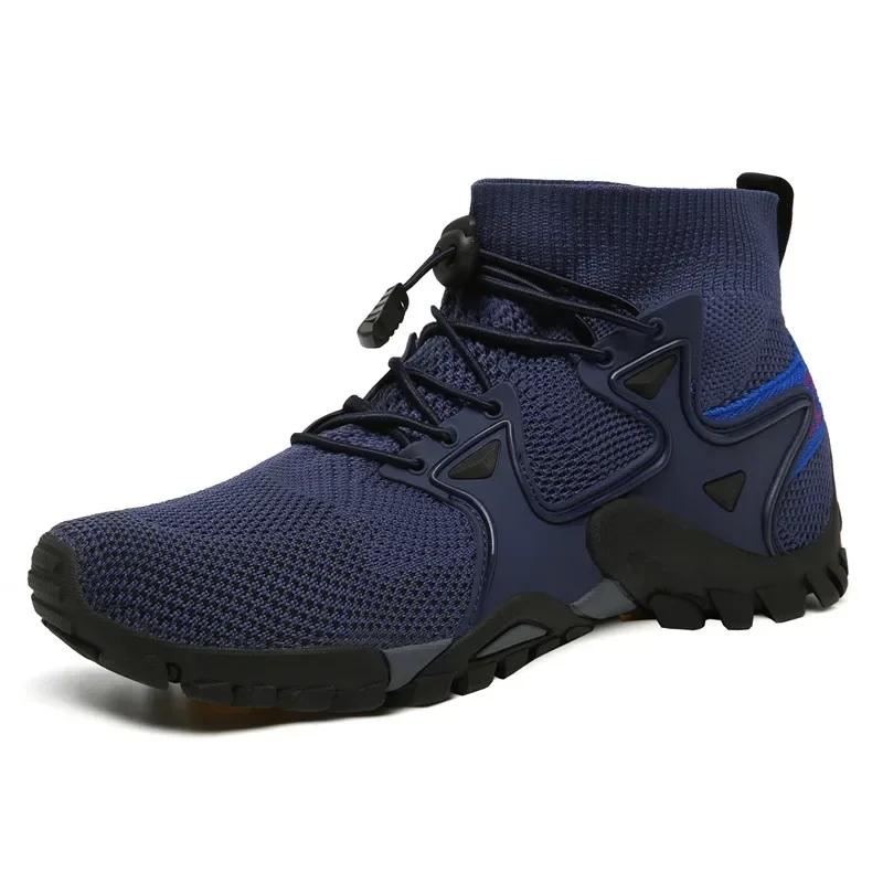 Fashion 2025 Summer Men's Casual Mesh Breathable Men's Sneakers Outdoor Slip-On Men's Shoes Lightweight Men Wading Shoes Zapatillas Male