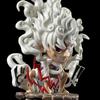 One Piece Figurine of Sitting Nika Luffy God of the Sun Luffy Car Dashboard or Tabletop Ornament Anime Themed
