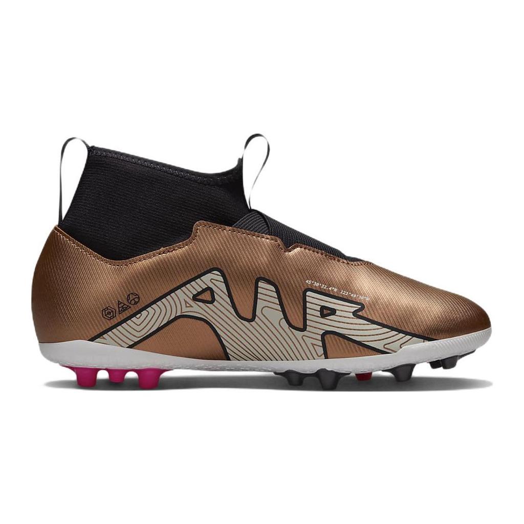 Nike Jr Zoom Superfly 9 Academy Ag Copper Black White DR6043-810