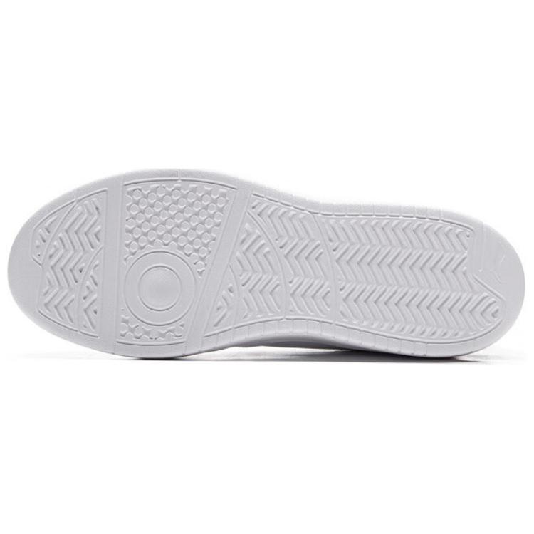 Li Ning Lightweight Trendy Simple Non-Slip Wear-Resistant Low-Top Skate Shoes Unisex Sneakers White AGCV061-1