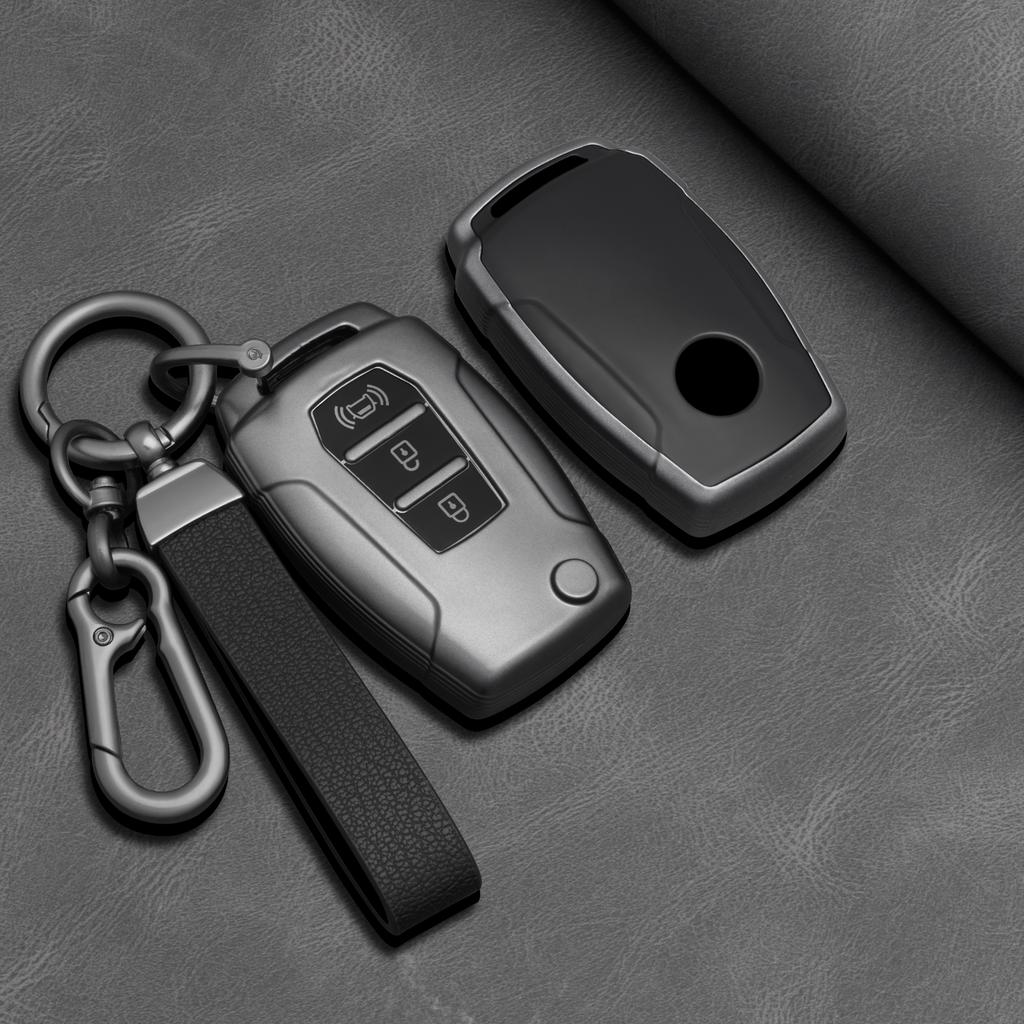 Tpu Car Key Case Cover For Ssangyong Kyron Actyon Tivolan Korando Rexton Tivoli Accessories Keychain Cover Fob Holder